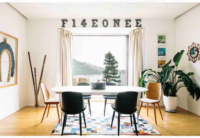 House in Stanley w/ seaview, garden, rooftop, pool