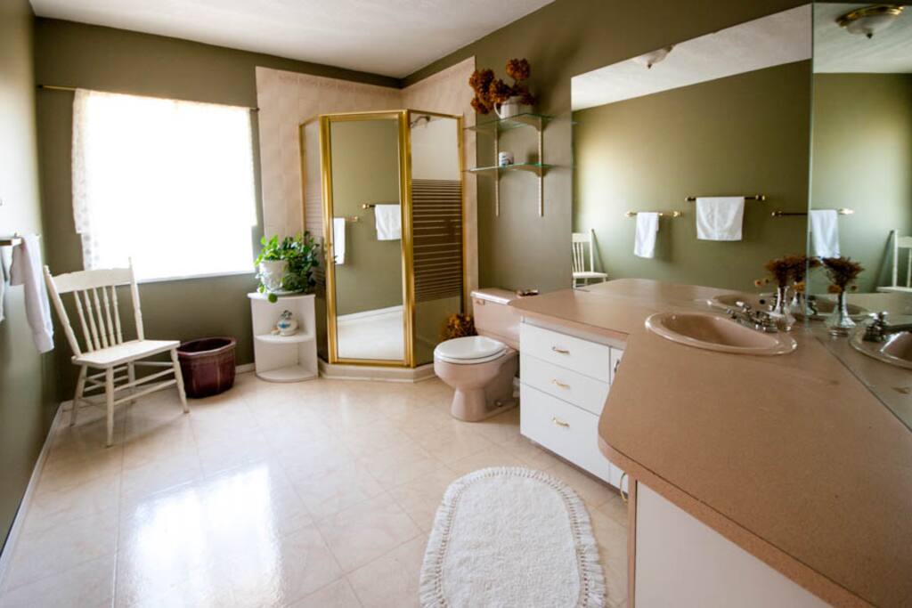 Private bathroom with shower