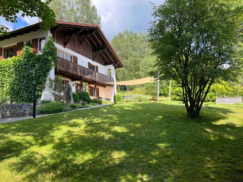 Idyllic country house in a quiet location with views