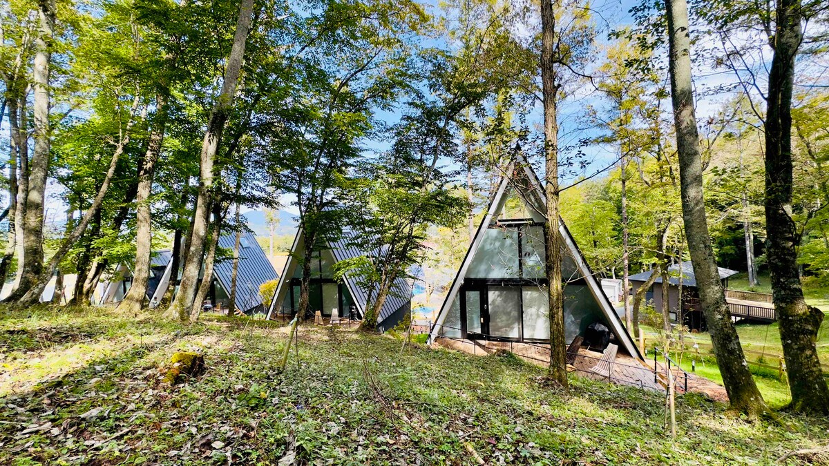 A Frame House, Lake Yamanaka the Mt. Fuji Area(S1) - Houses for