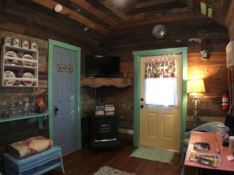 Located five blocks from Main Street Fredericksburg Texas, an easy 20 minute stroll through quiet residential neighborhoods places you on the best part of Main Street.
