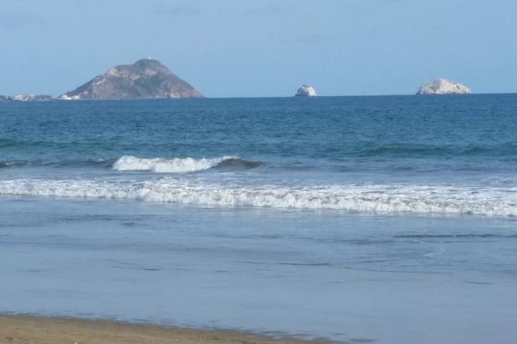 Walk to the beach, and land in the Golden Zone.