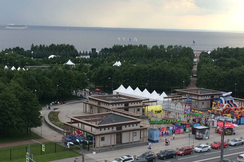 Вид из окна