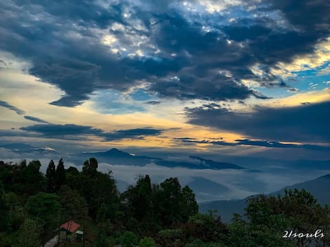 Een rustig nest: met uitzicht op Kangchenjunga (4)