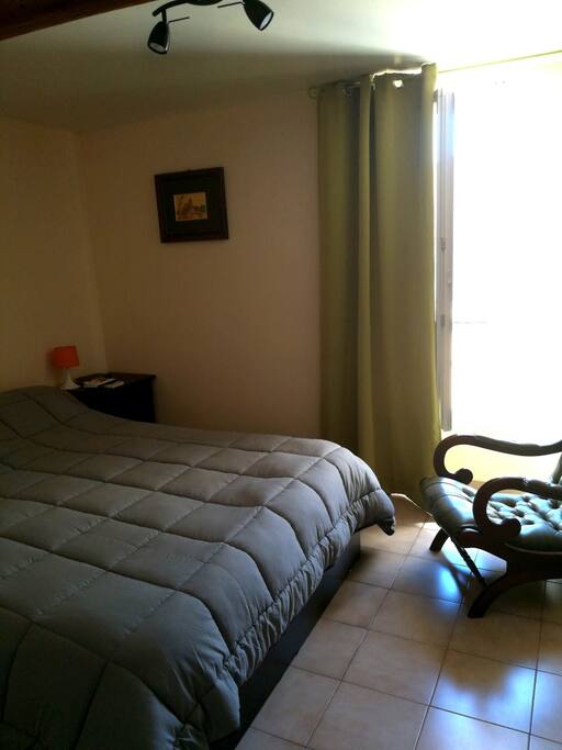 Chambre au 2ème étage.
