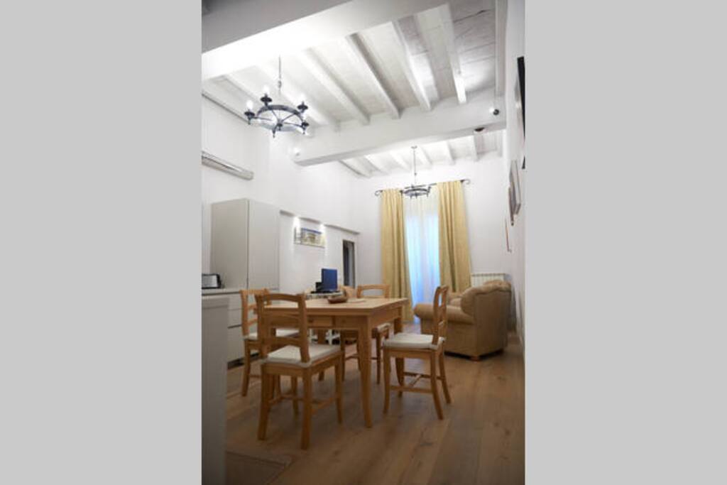 Kitchen, dining
