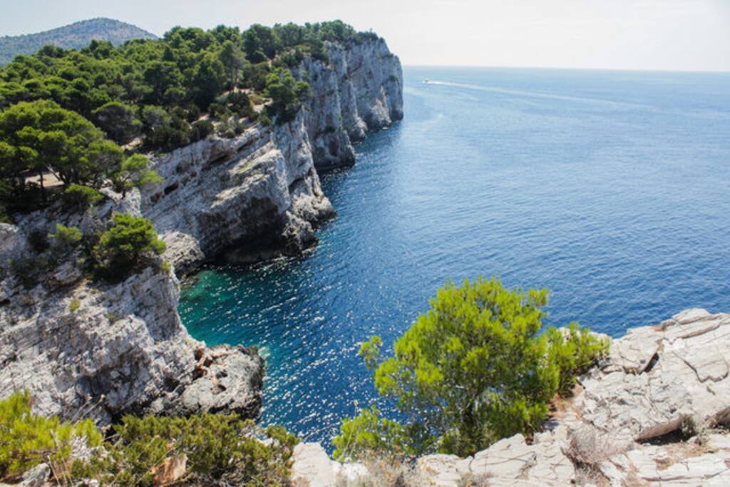 Cliffs in Telašćica Nature Park