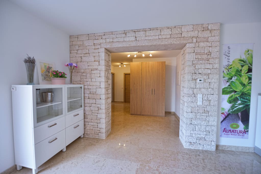 Eingangsbereich in der Villa.