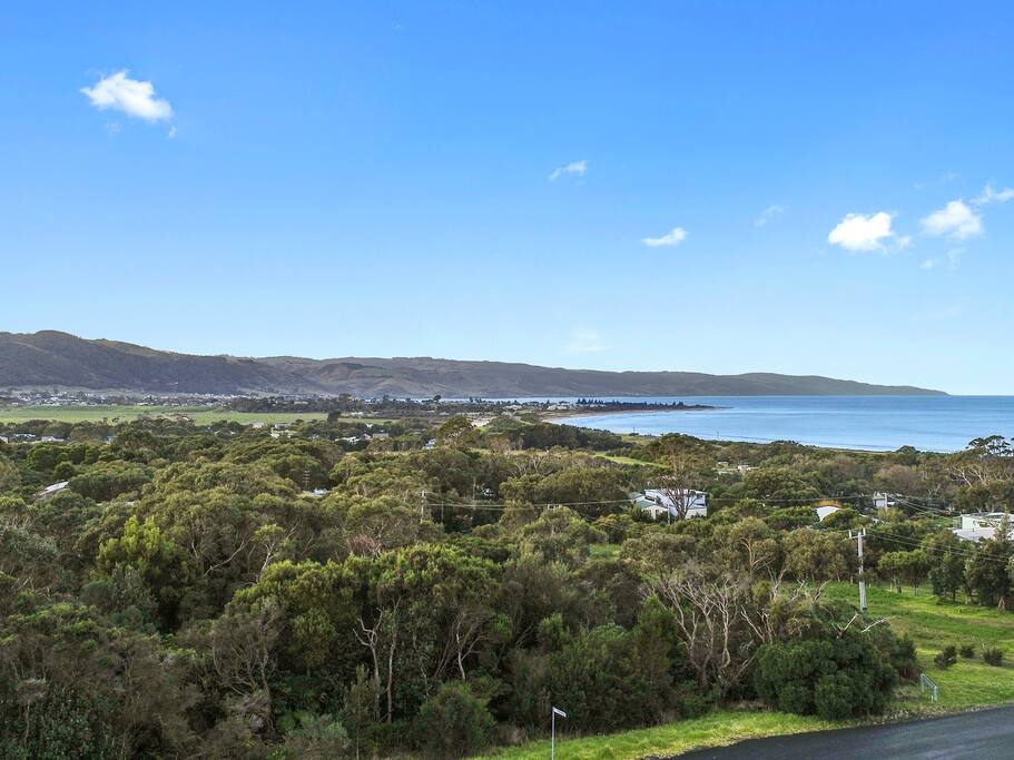 VIEW - view of hills and ocean