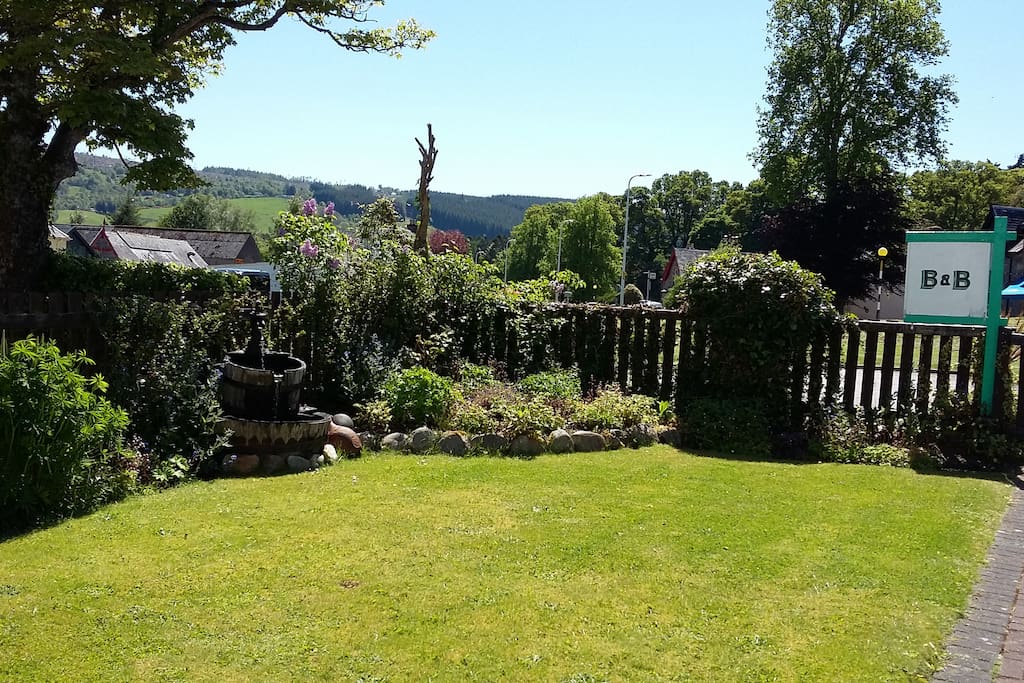Garden looking towards the Village Green
