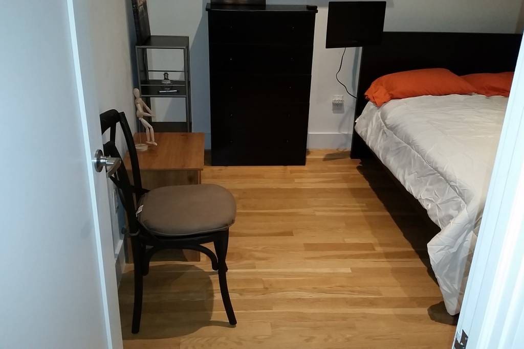 The room