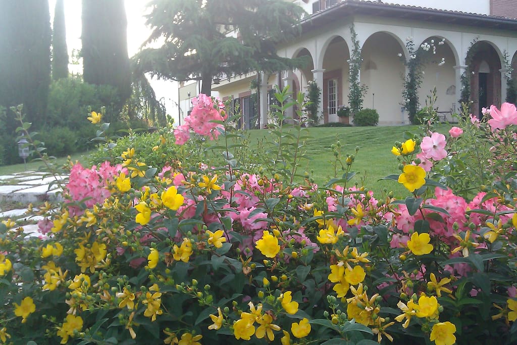 Il giardino è a vostra completa disposizione
