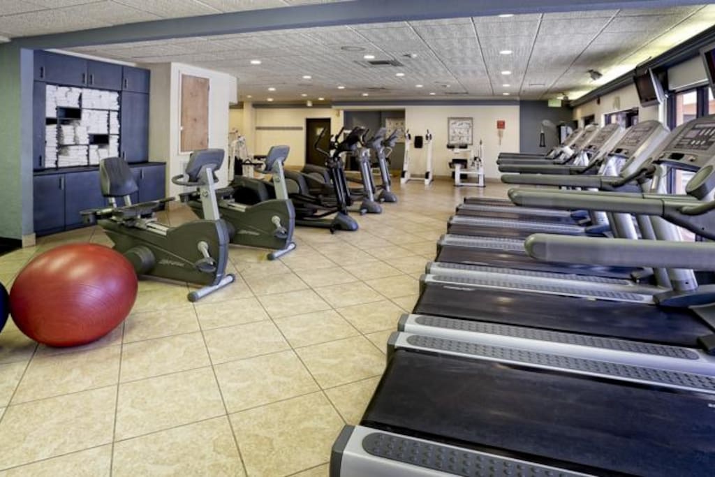 The gym.