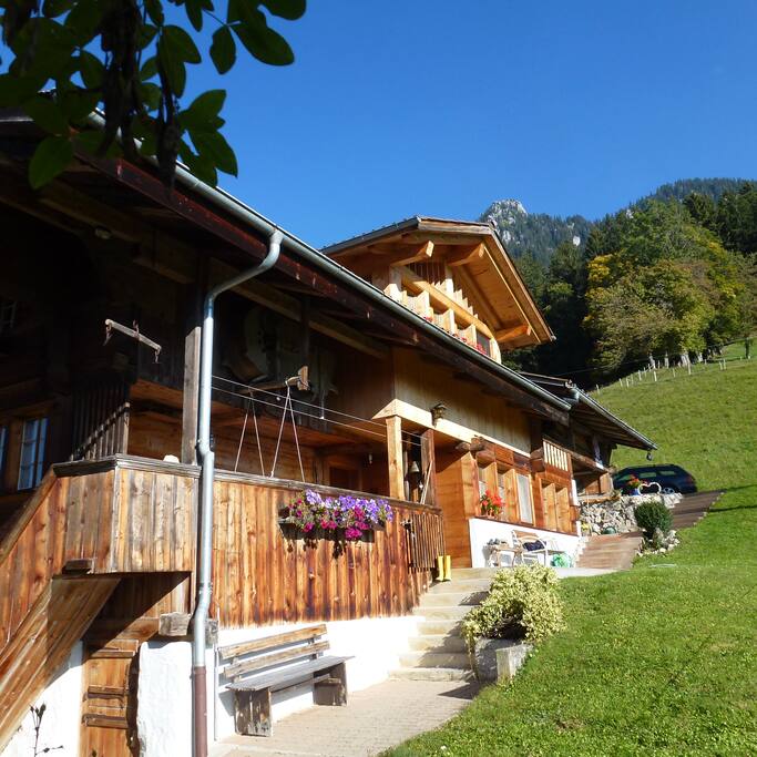 Chalet from the east side