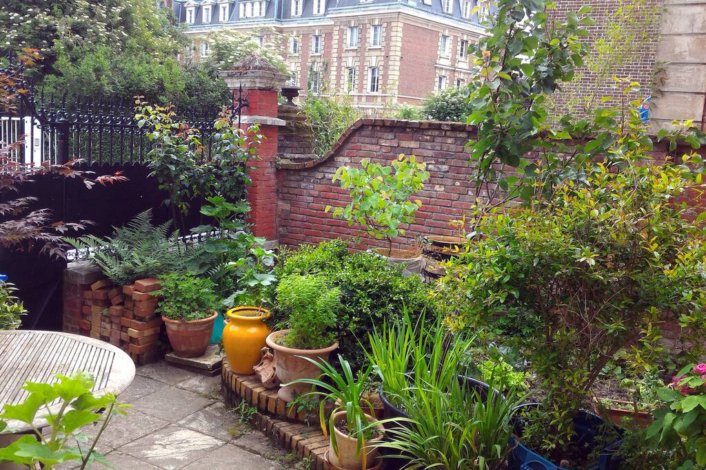 le jardinet en été