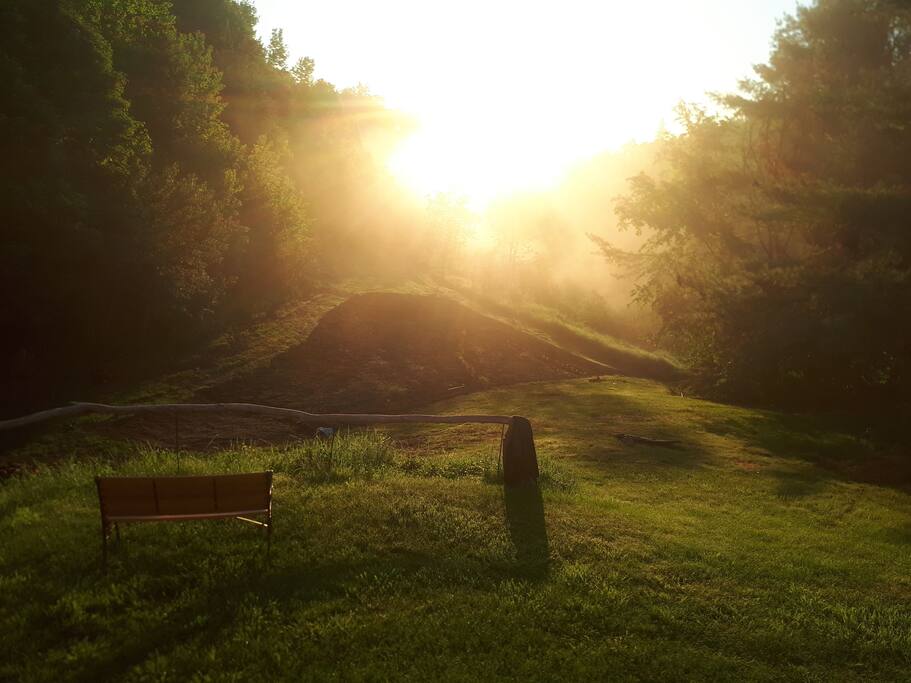 View at sunrise from suite June 10th.