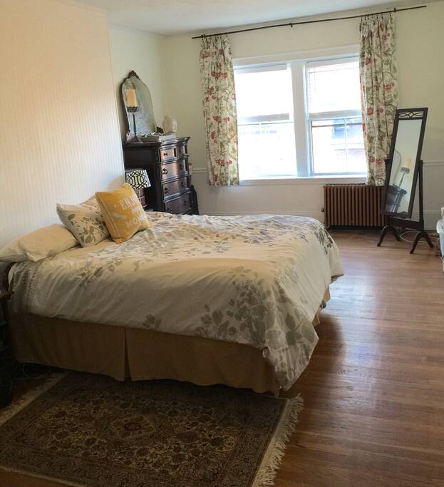 Huge master bedroom.