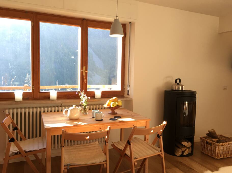 wood stove