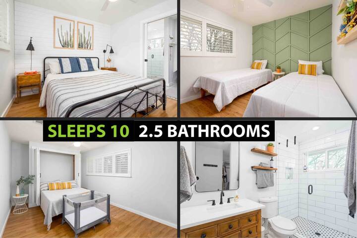 10 Min to Downtown | Luxury Home w Pool Outdoor TV gallery image 4