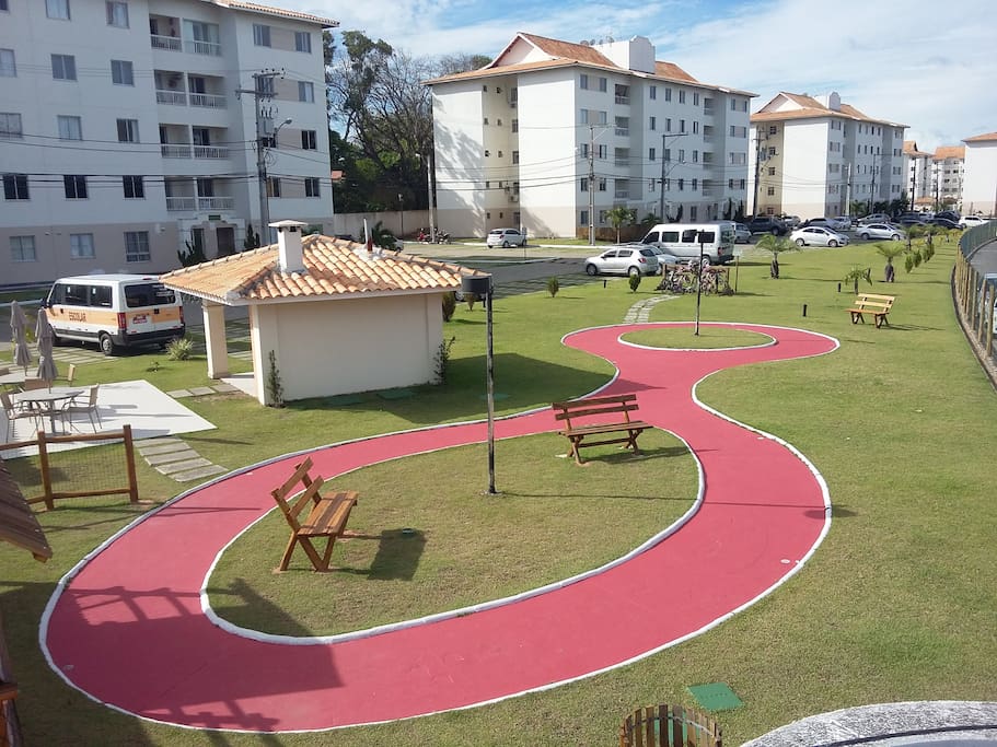 Espaço Infantil e quiosque