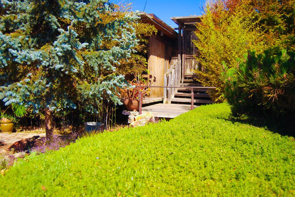 Entrance to Guest Cottage