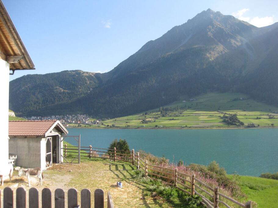 Blick Richtung Reschen