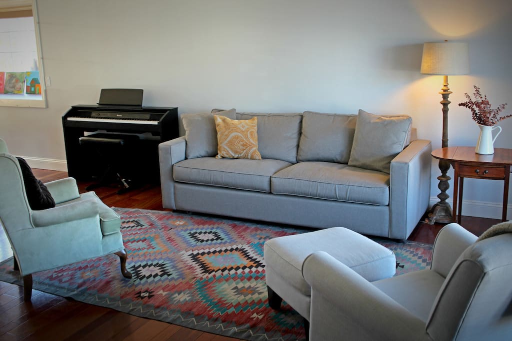 Couch fulls out to queen airbed