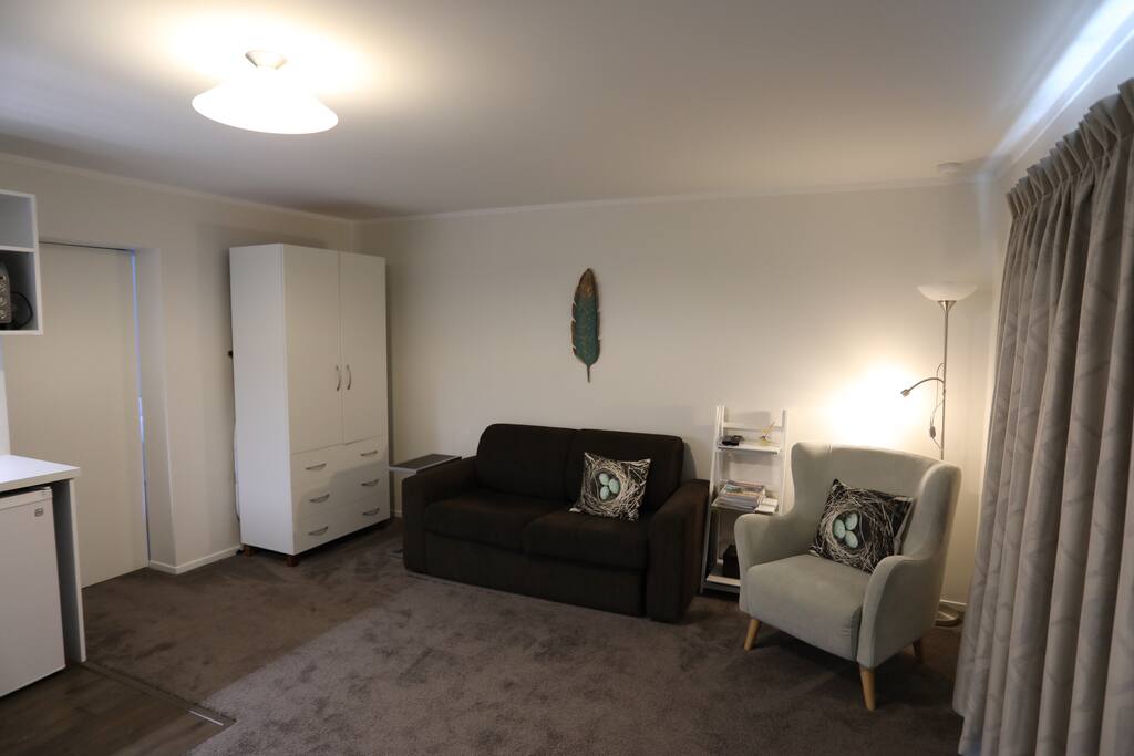 Plenty of room to put for feet up, read a book or watch TV.