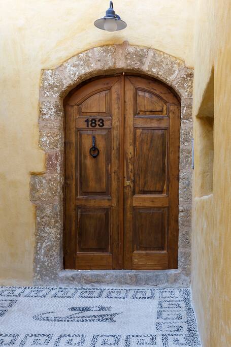 The Entrance Door.
