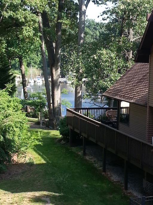 View from upper deck off ensuite