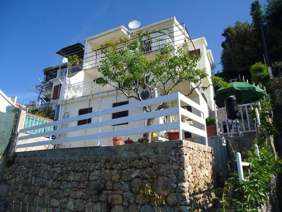The house from the outside