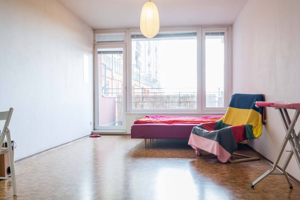 The big room in a large apartment