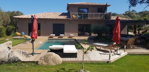Entire villa, with pool