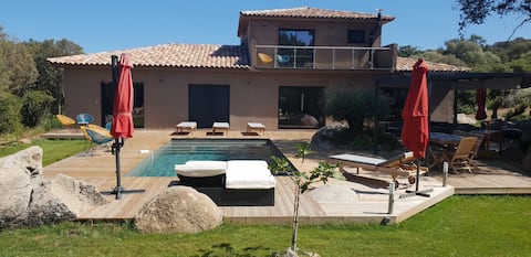 Entire villa, with pool