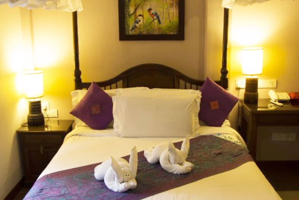Fresh clean linens and towels are provided during your stay