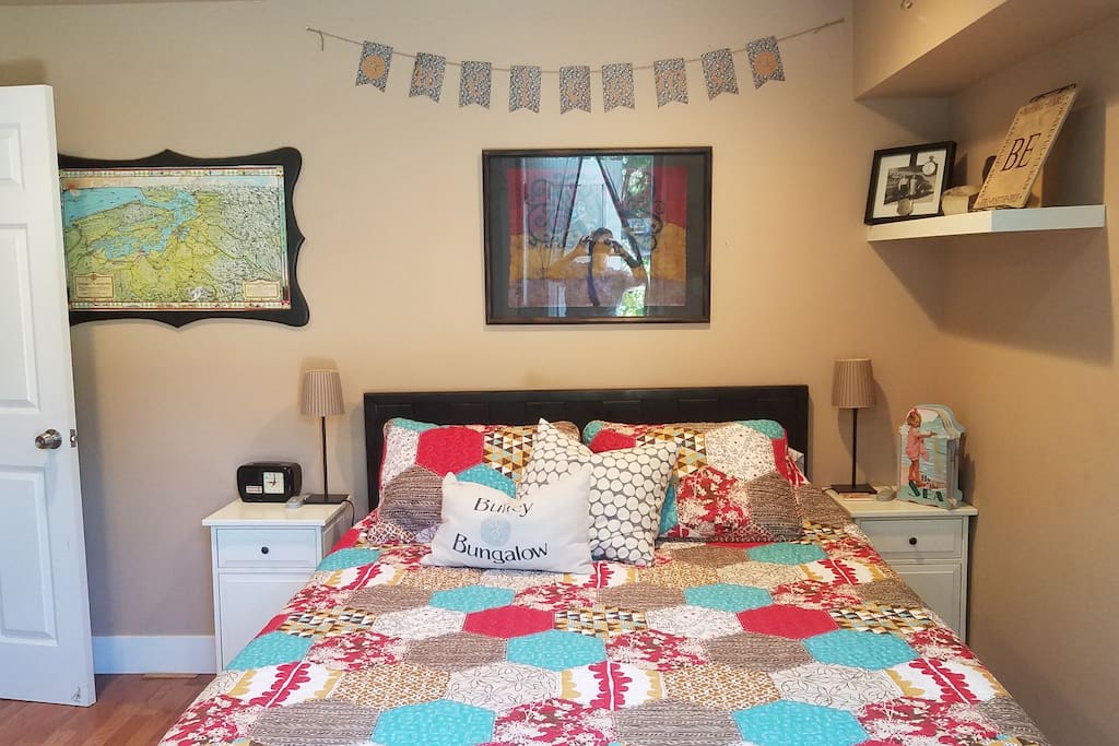 Queen size Sleep Number bed.