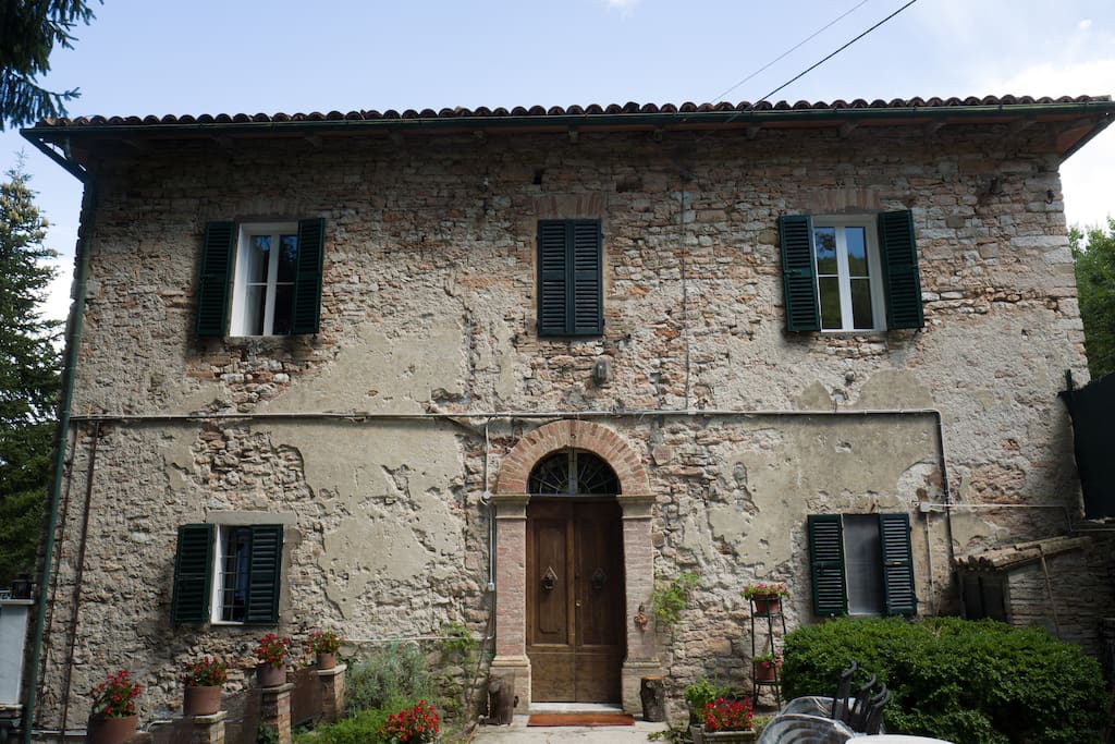 Facciata di Villa Augusta