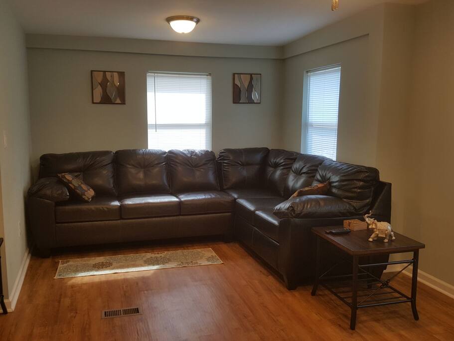 Spacious, rich design for "open" feel