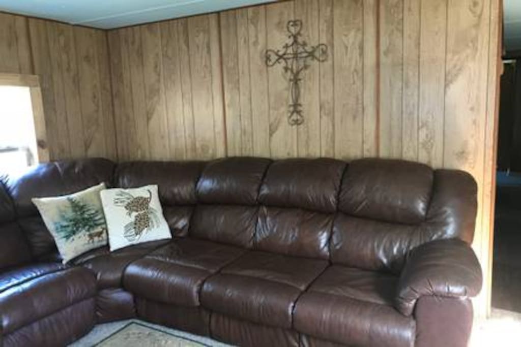 Large Sections with Sofa Bed