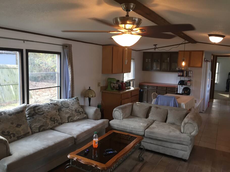 Comfortable living room area