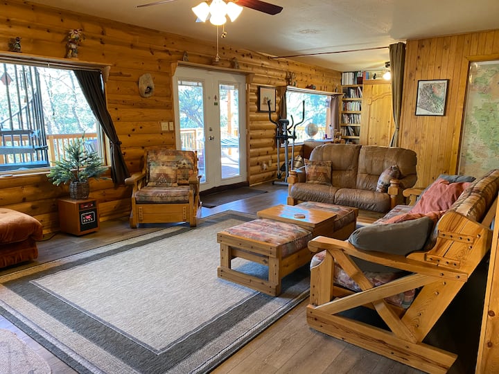 Cozy Cabin W/ Double Deck And Mountain Views - Strawberry, AZ