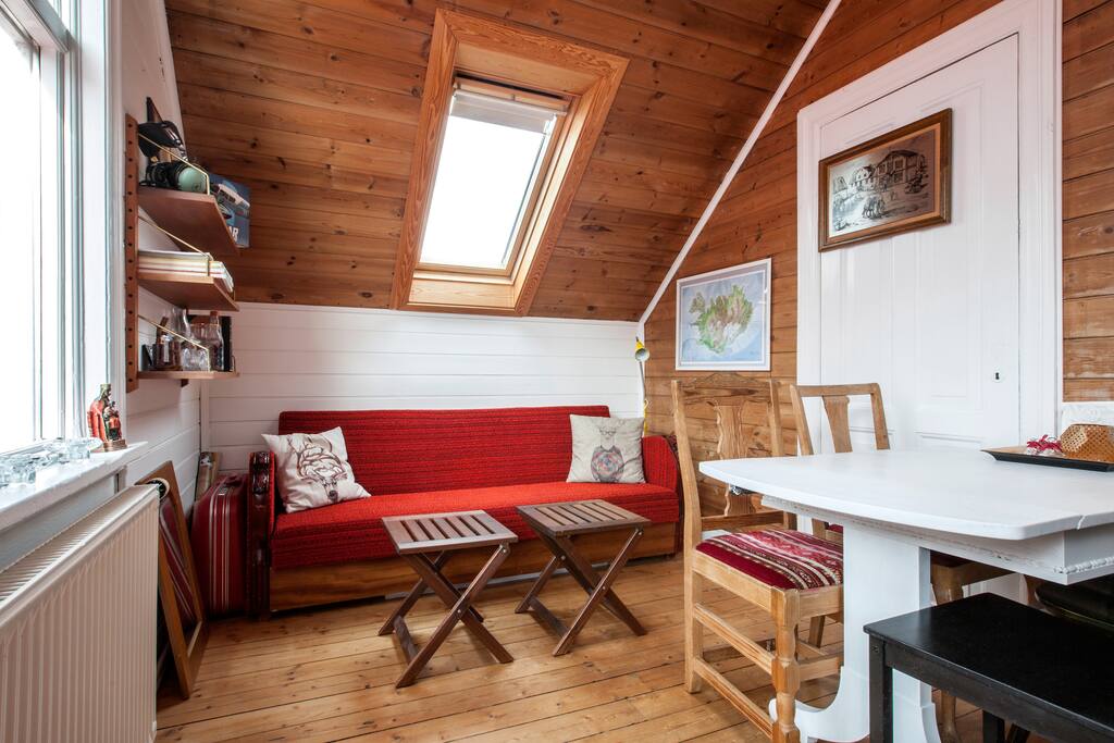 The living room