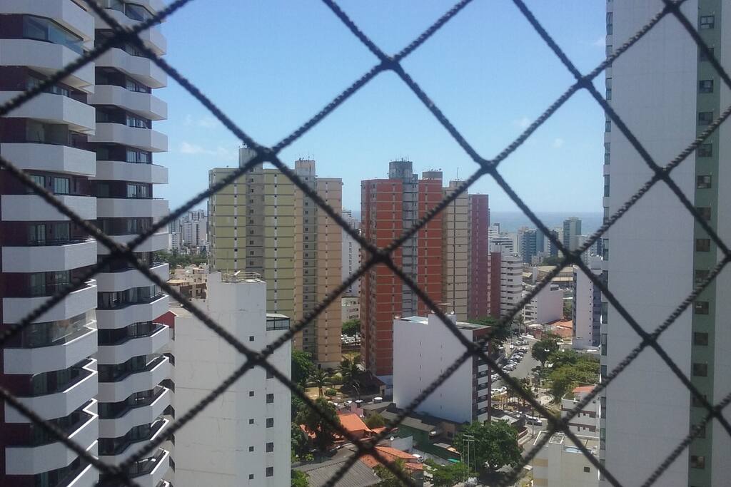 vista para o mar. Nascente