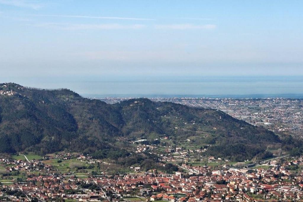 Panorama dalla terrazza
Il Prana