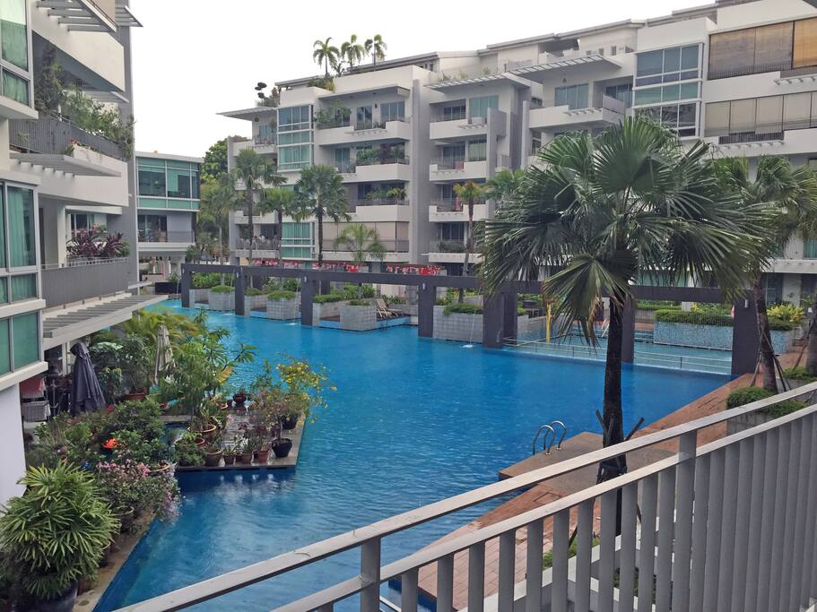 View from the room/balcony