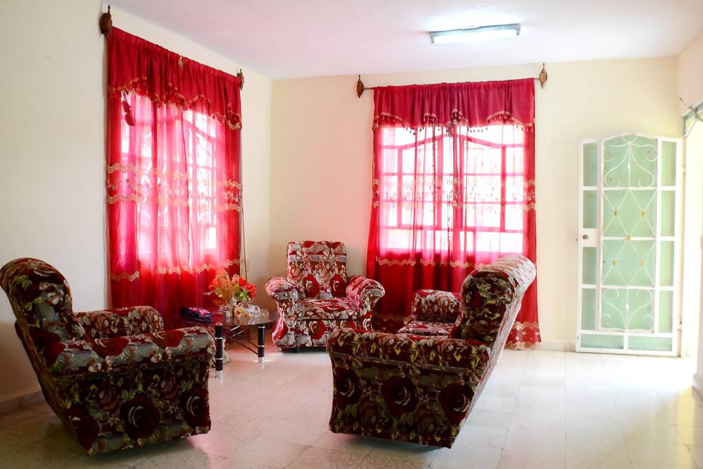 Sala de estar, Hostal Meury
