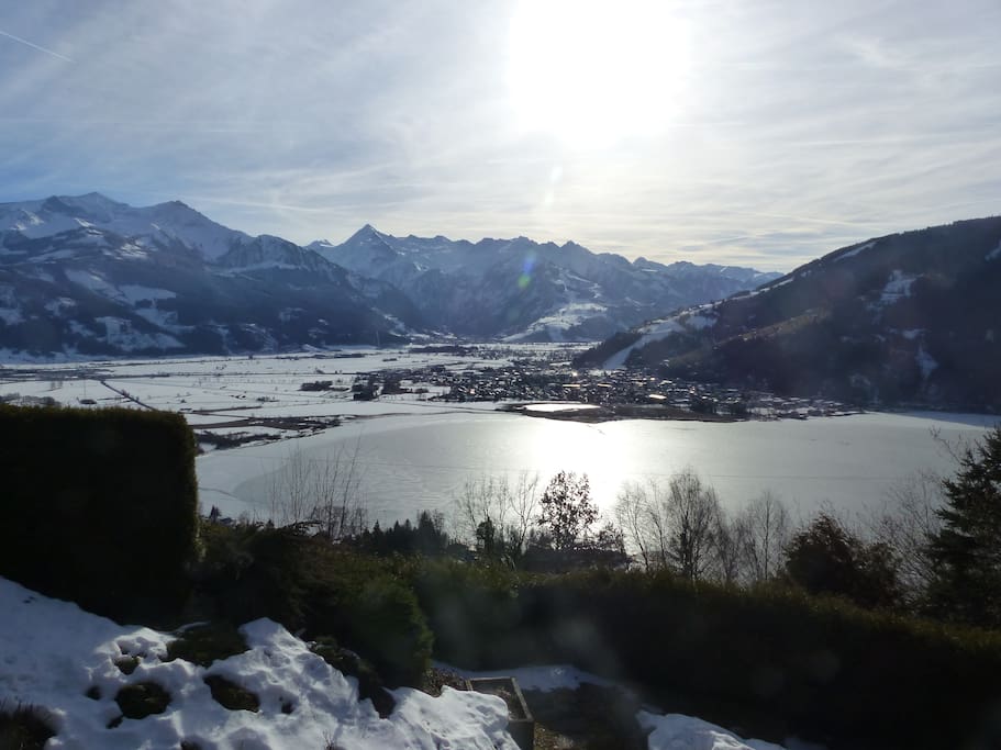 Panoramic view in winter