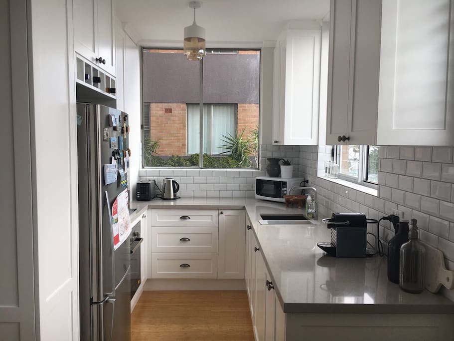Newly renovated kitchen