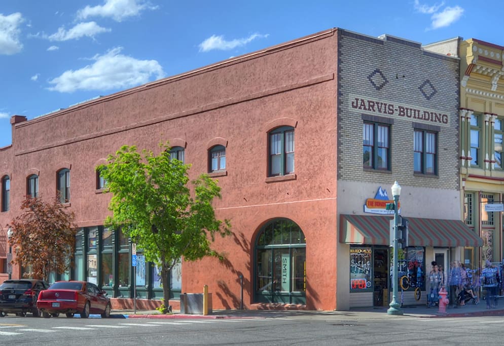Durango Colorado vacation rental condo in Historic Jarvis Building on Main Avenue