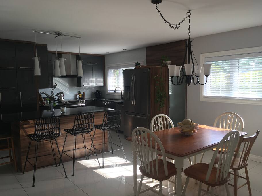 Cuisine et salle a manger